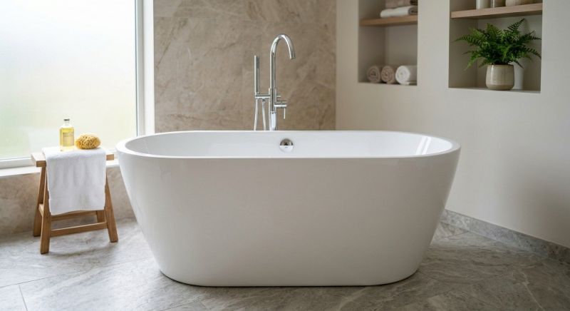 Acrylic Bathtub Installation in Greenwich, CT