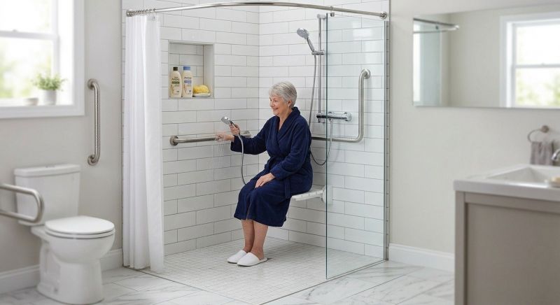 Mobility Shower Installation in Lancaster, PA